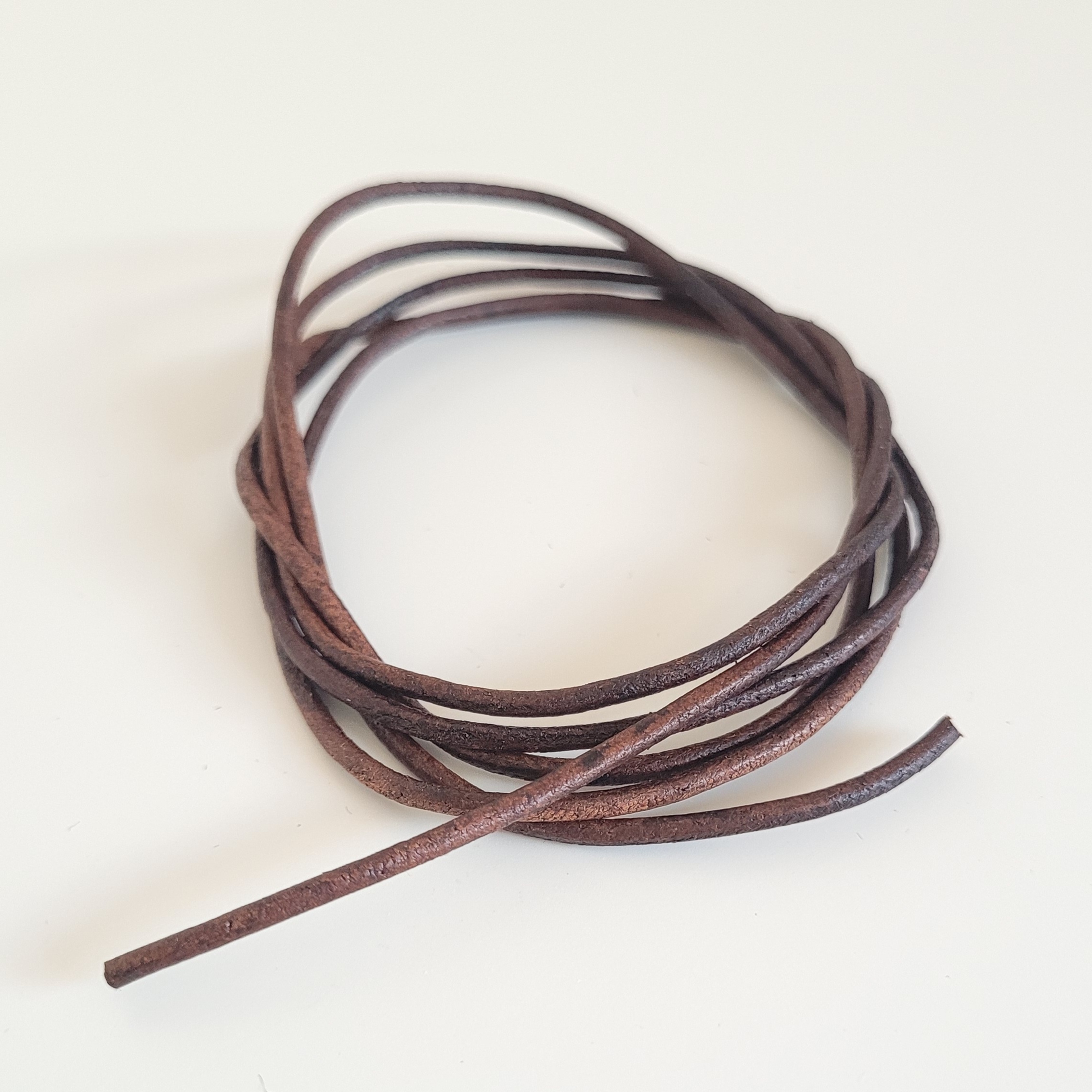 Braunes Lederband 1 Meter