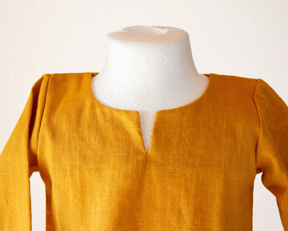 Mittelalter Leinenkleid für Kleinkinder