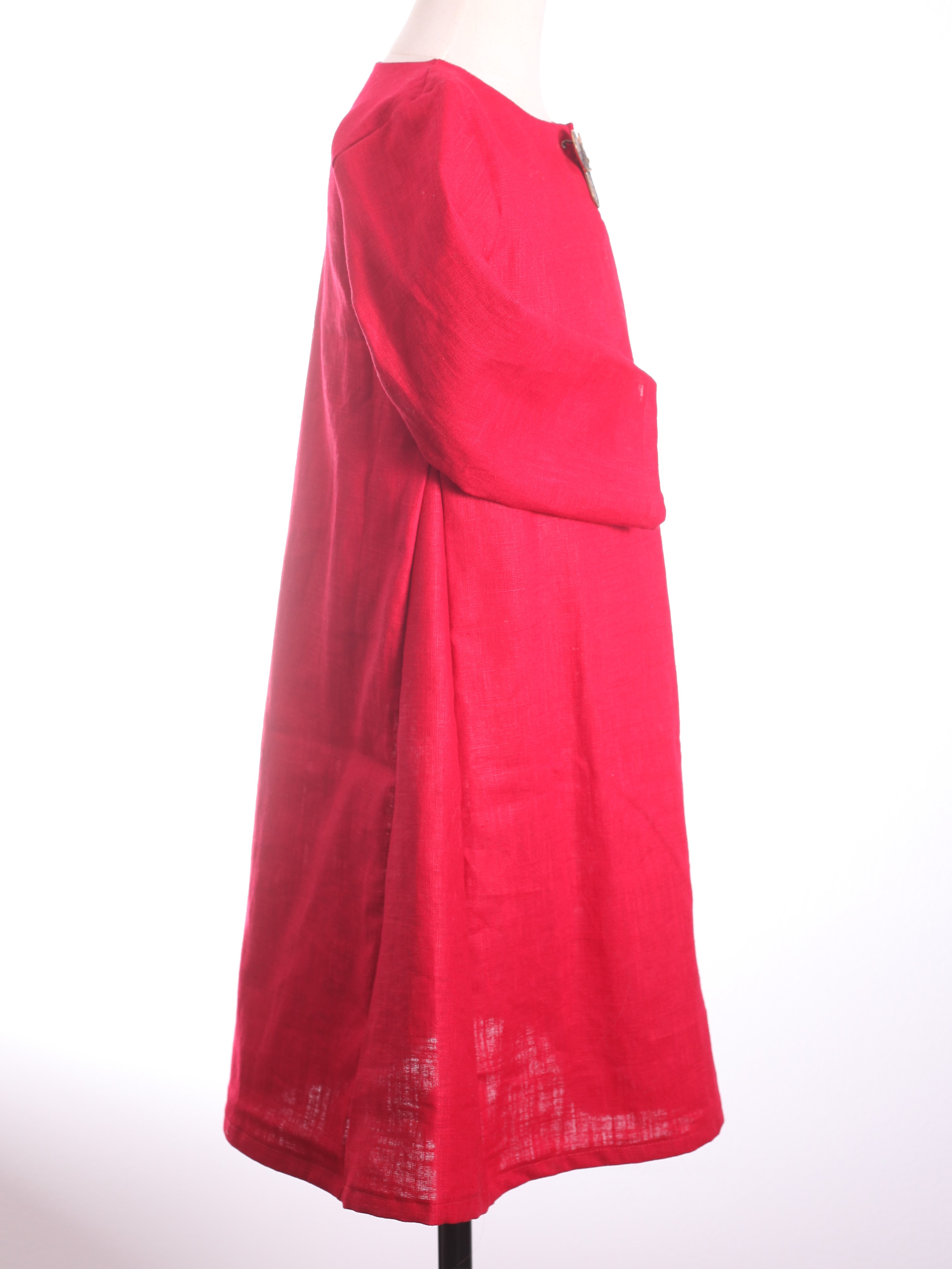 Mittelalterkleid für Kleinkinder rot