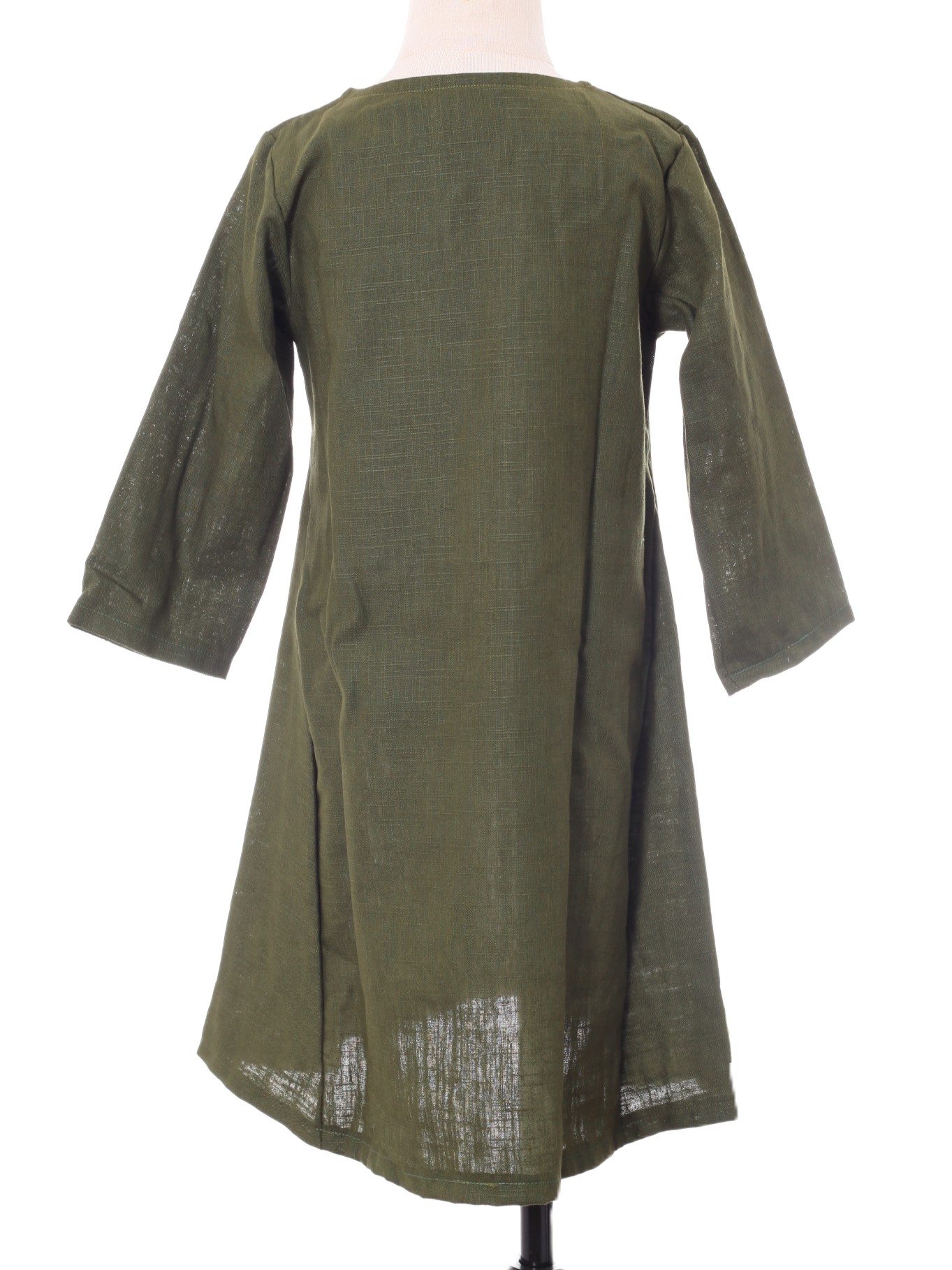 Mittelalterkleid für Mädchen dunkelgrün